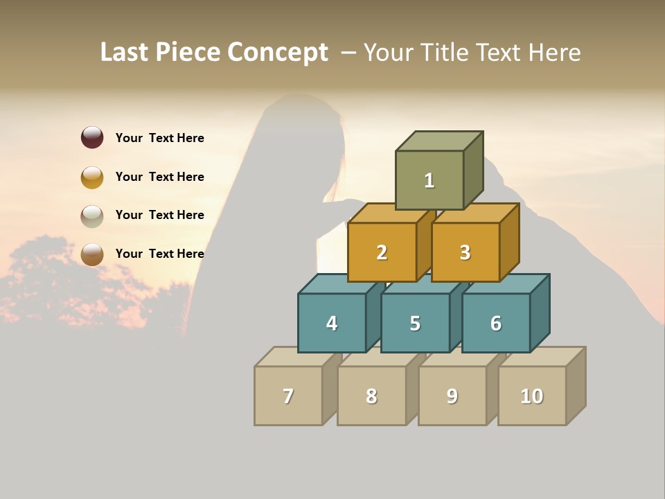 Humor Happy Figure PowerPoint Template