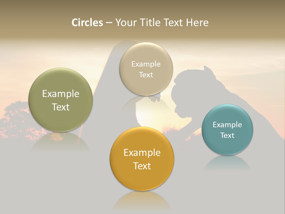 Humor Happy Figure PowerPoint Template