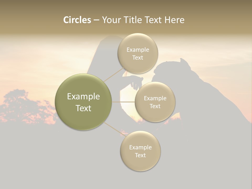 Humor Happy Figure PowerPoint Template