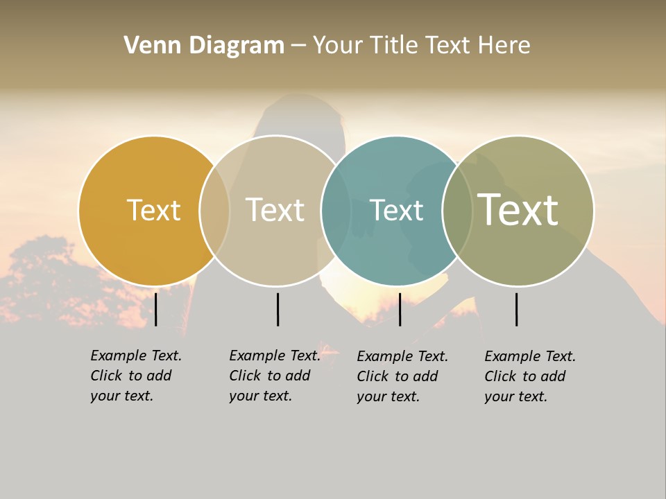 Humor Happy Figure PowerPoint Template