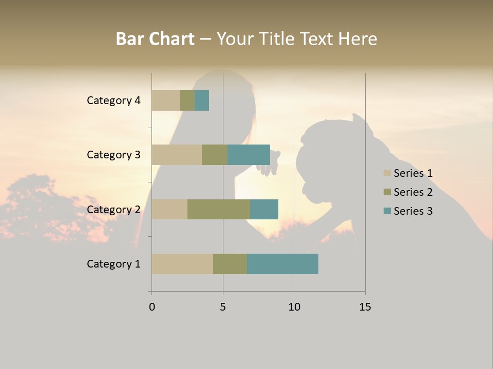 Humor Happy Figure PowerPoint Template