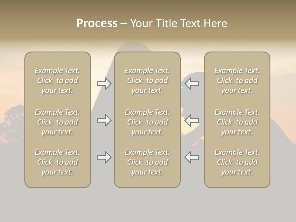 Humor Happy Figure PowerPoint Template