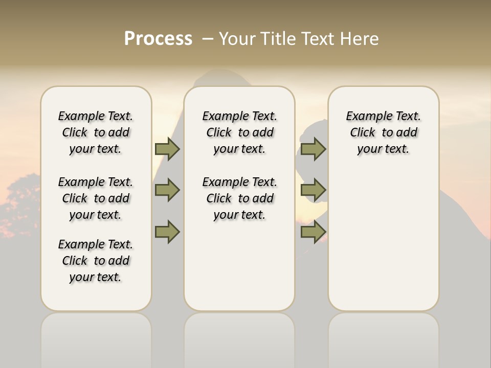 Humor Happy Figure PowerPoint Template