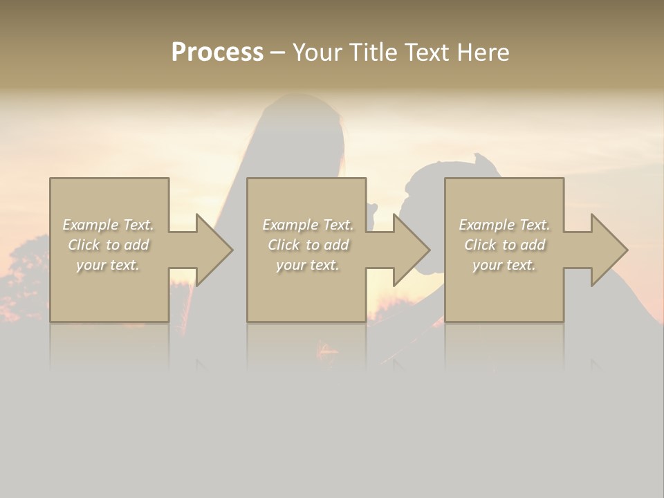 Humor Happy Figure PowerPoint Template