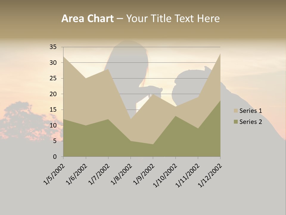 Humor Happy Figure PowerPoint Template