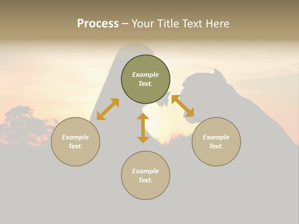 Humor Happy Figure PowerPoint Template
