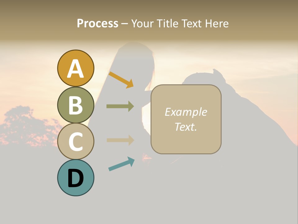 Humor Happy Figure PowerPoint Template