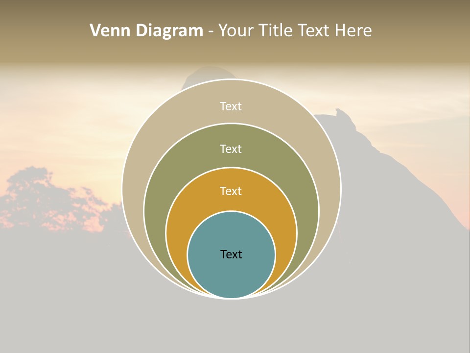 Humor Happy Figure PowerPoint Template