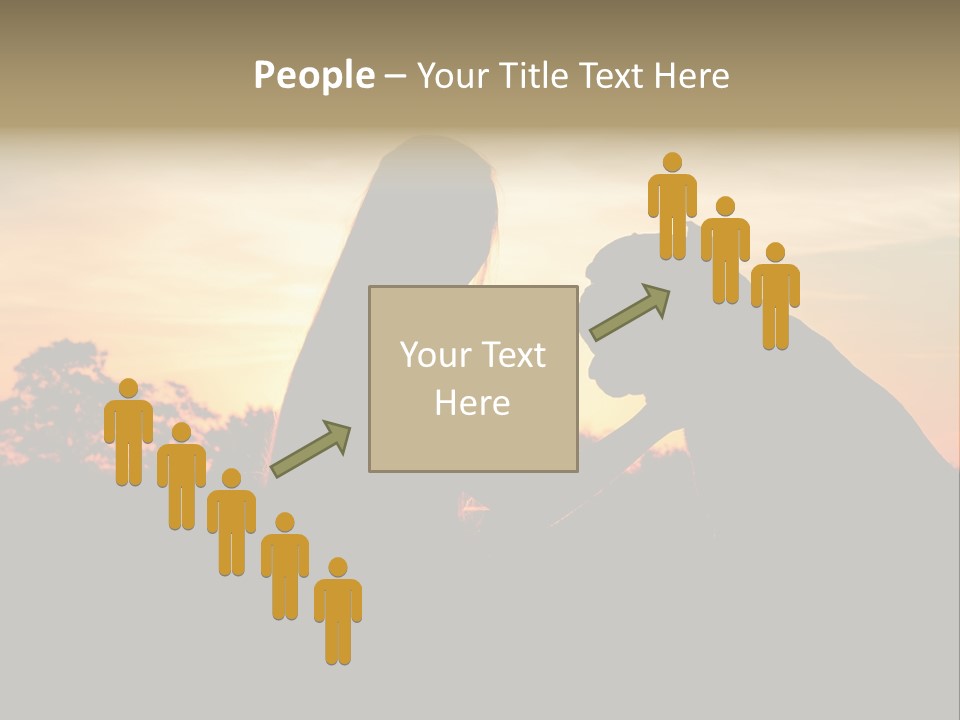 Humor Happy Figure PowerPoint Template