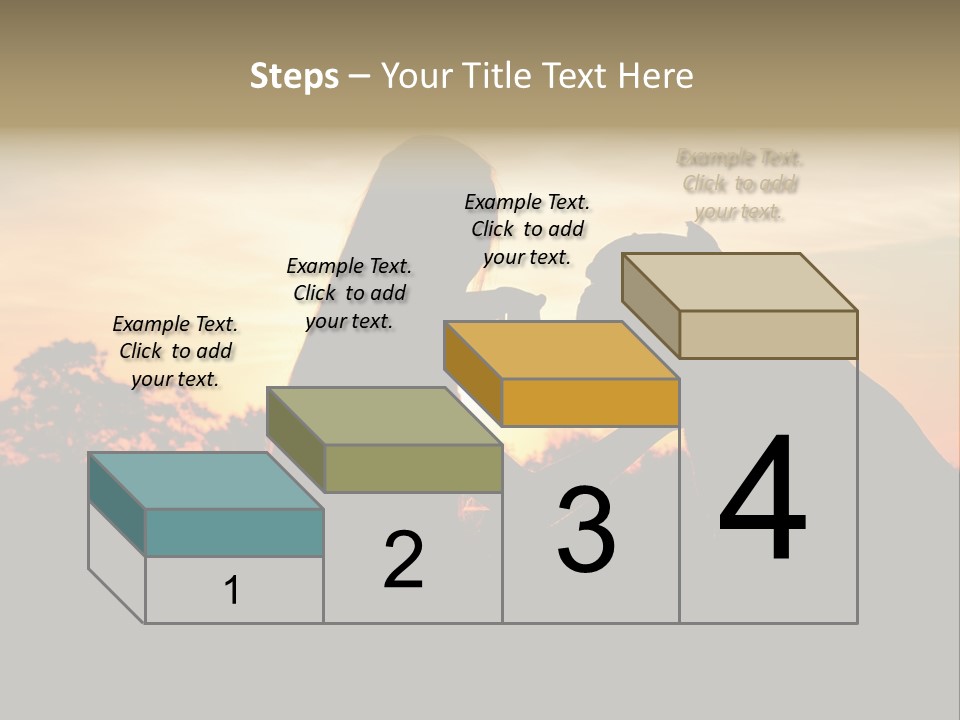 Humor Happy Figure PowerPoint Template