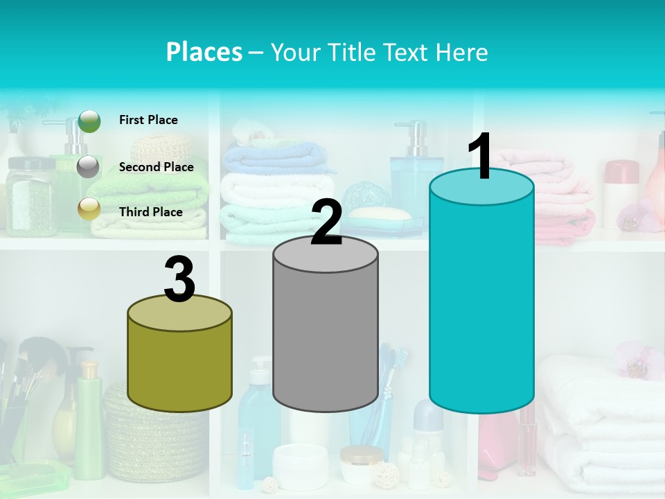 Spa Toiletries Accessory PowerPoint Template