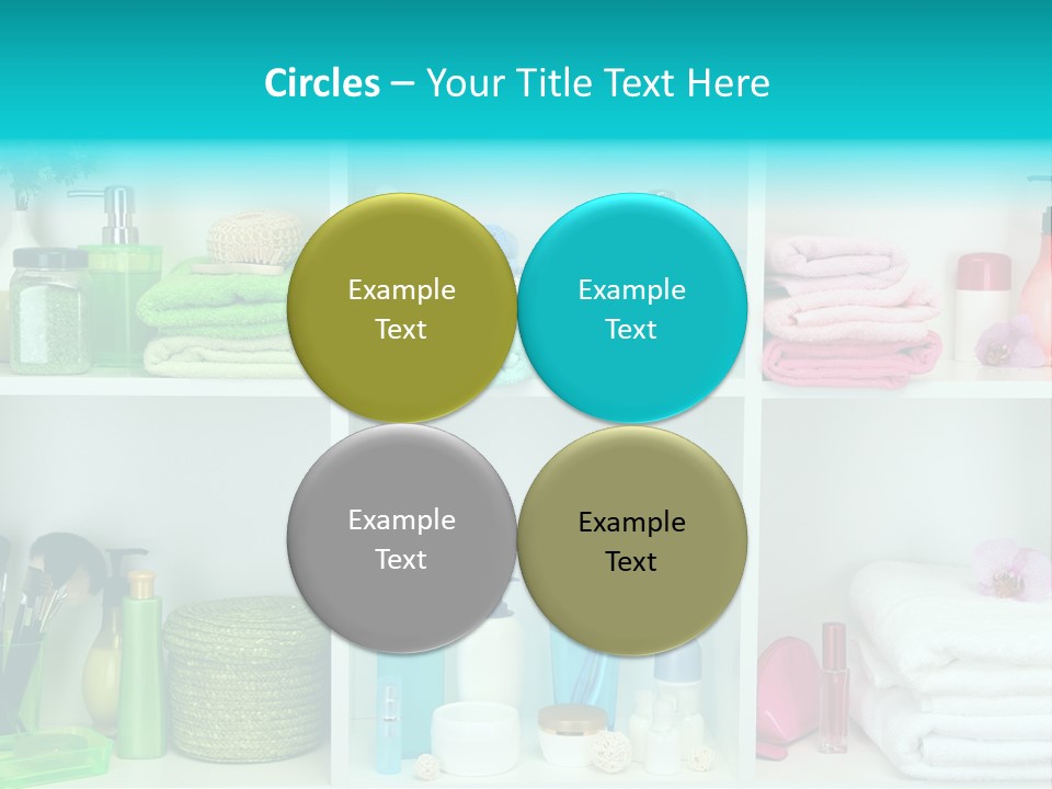 Spa Toiletries Accessory PowerPoint Template