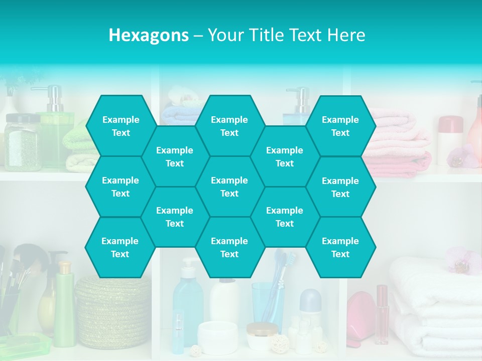 Spa Toiletries Accessory PowerPoint Template