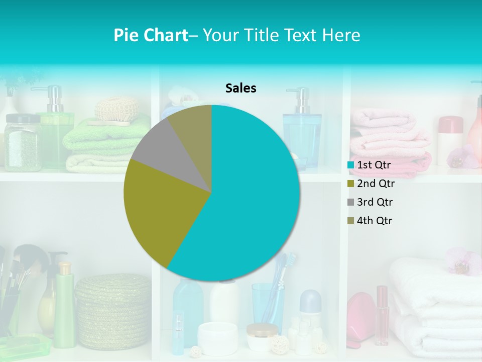 Spa Toiletries Accessory PowerPoint Template