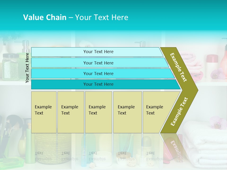 Spa Toiletries Accessory PowerPoint Template