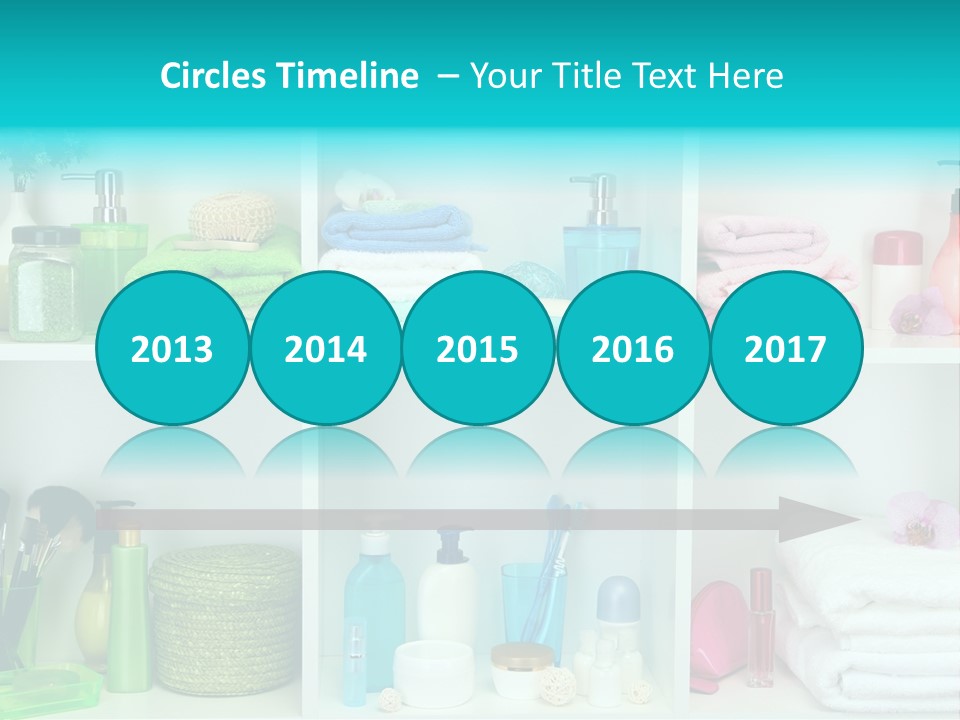 Spa Toiletries Accessory PowerPoint Template