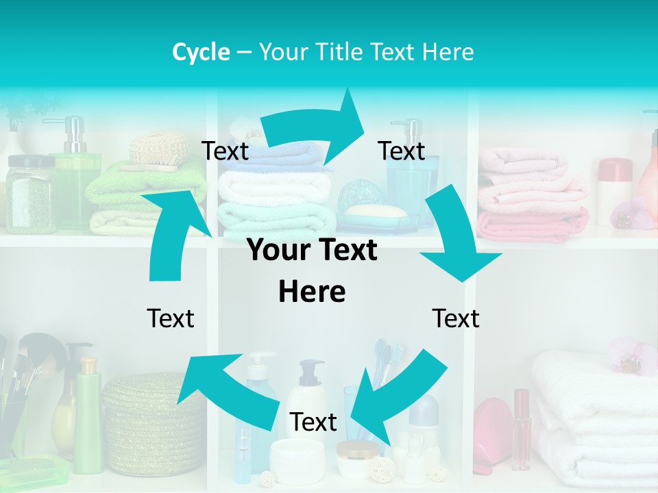 Spa Toiletries Accessory PowerPoint Template