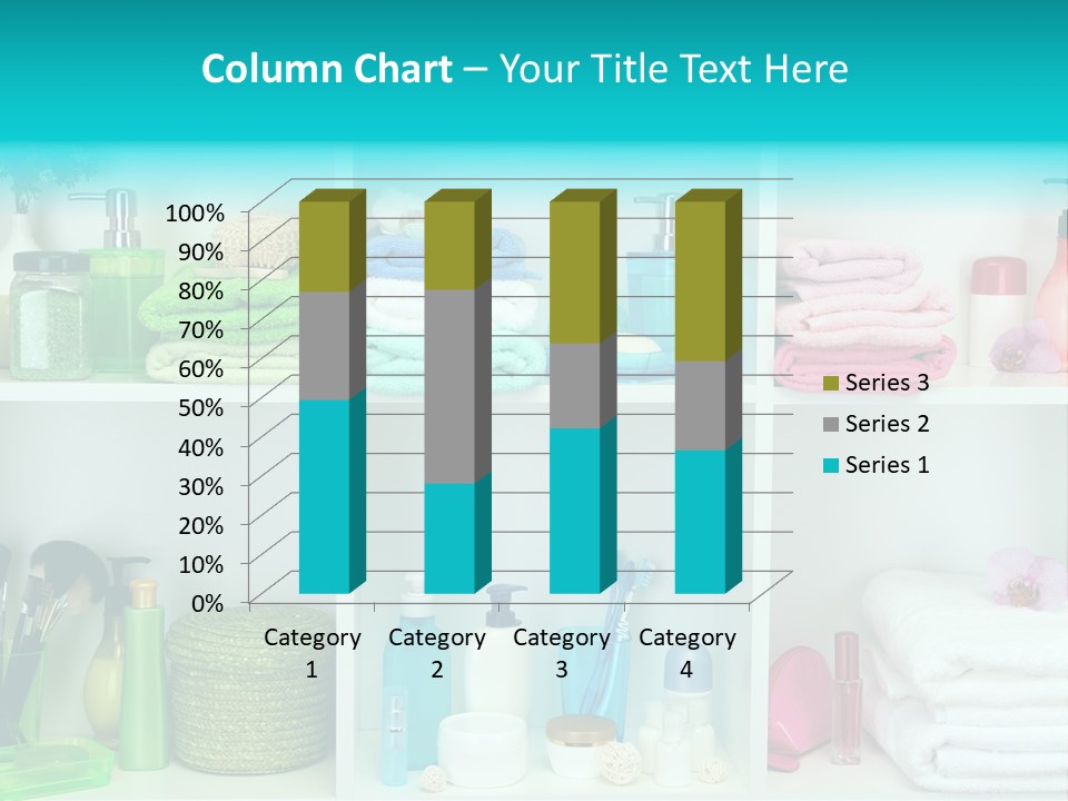 Spa Toiletries Accessory PowerPoint Template