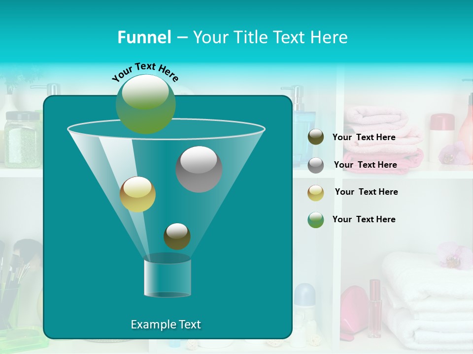Spa Toiletries Accessory PowerPoint Template