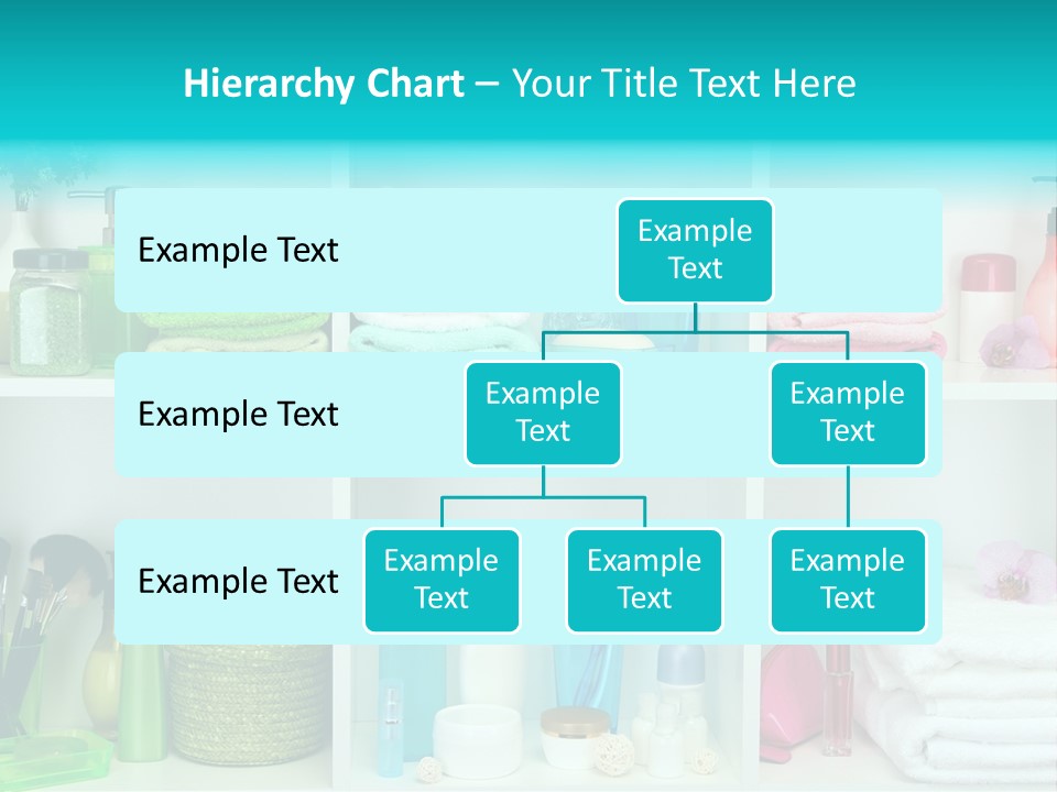 Spa Toiletries Accessory PowerPoint Template