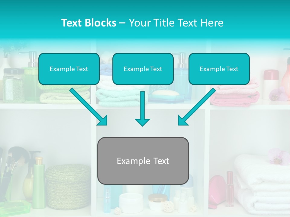 Spa Toiletries Accessory PowerPoint Template