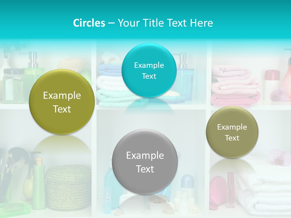 Spa Toiletries Accessory PowerPoint Template