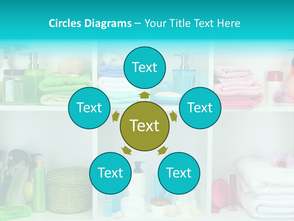 Spa Toiletries Accessory PowerPoint Template