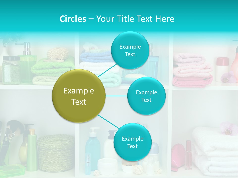 Spa Toiletries Accessory PowerPoint Template