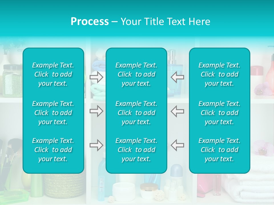 Spa Toiletries Accessory PowerPoint Template