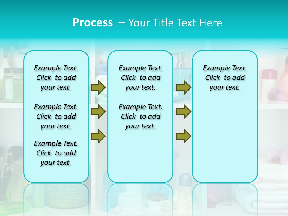 Spa Toiletries Accessory PowerPoint Template
