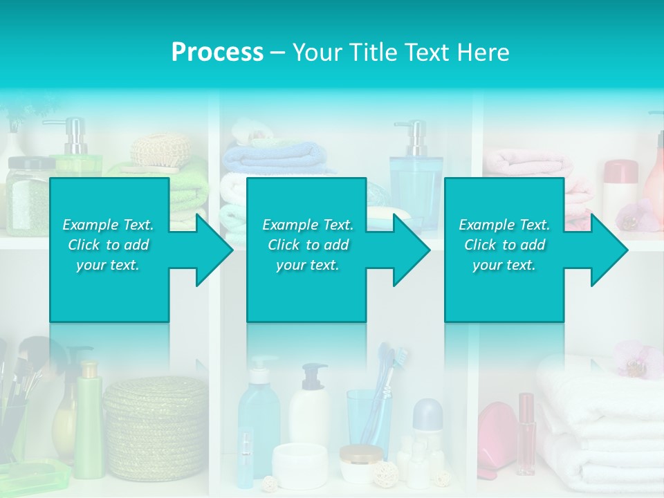 Spa Toiletries Accessory PowerPoint Template