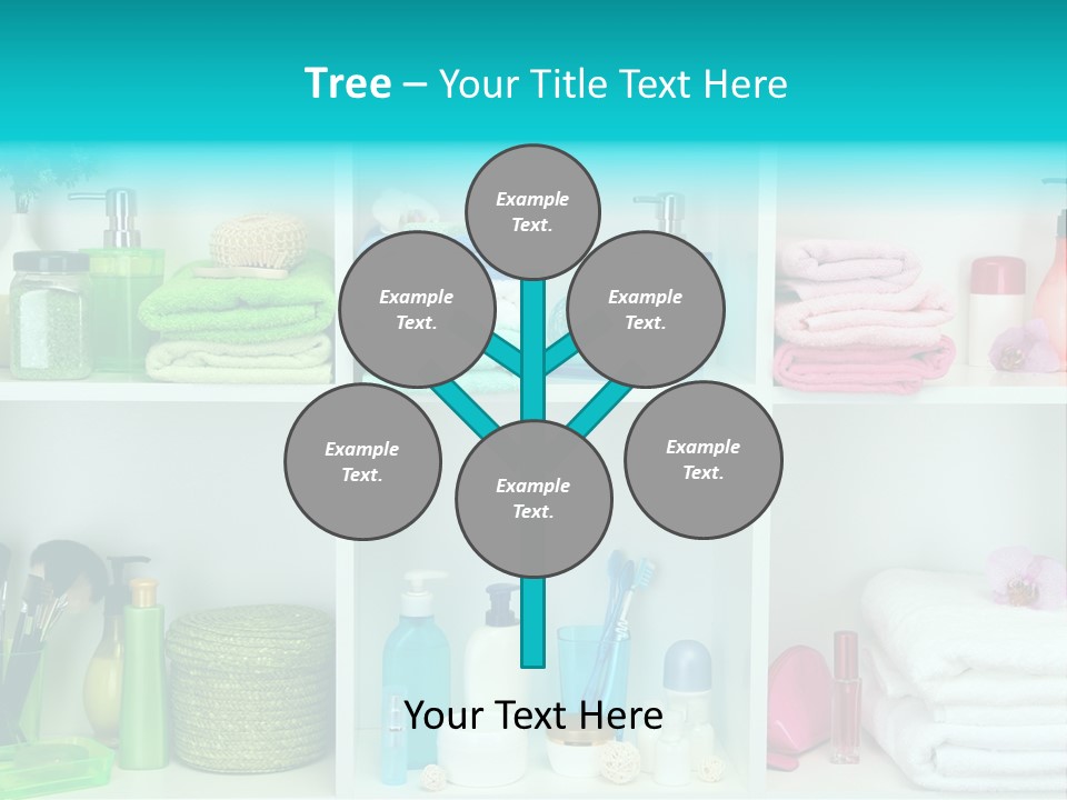 Spa Toiletries Accessory PowerPoint Template