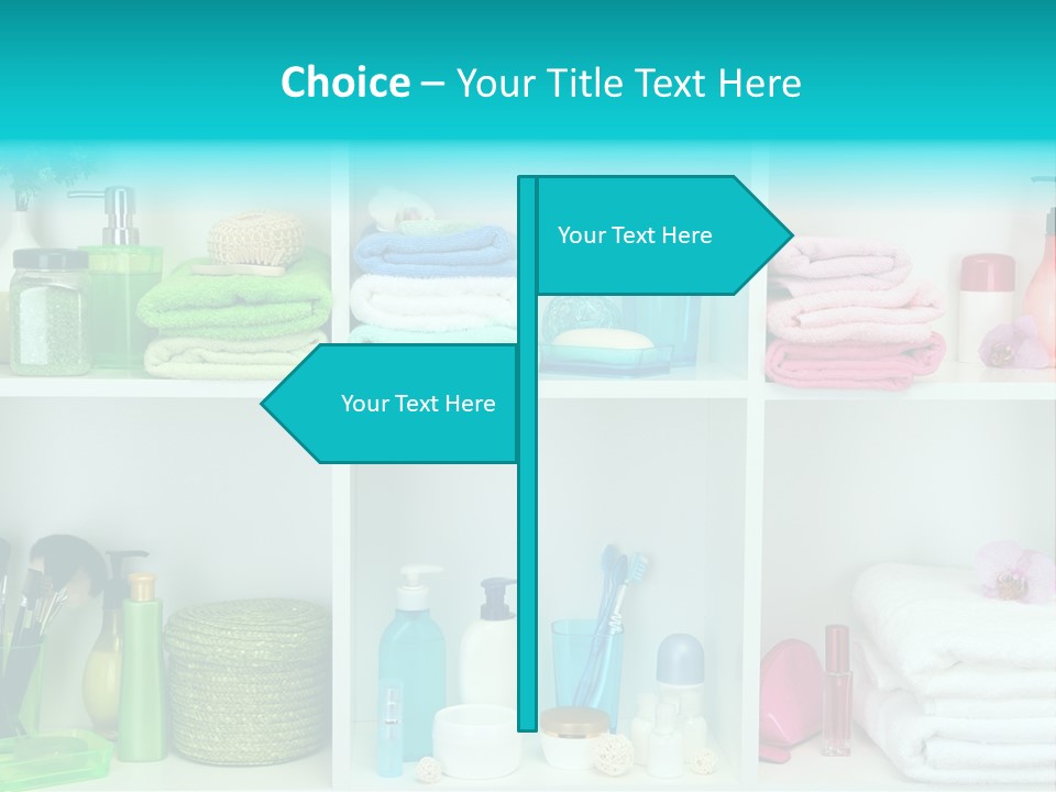 Spa Toiletries Accessory PowerPoint Template