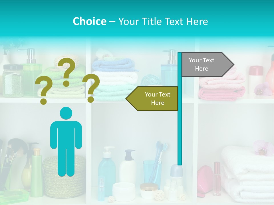 Spa Toiletries Accessory PowerPoint Template