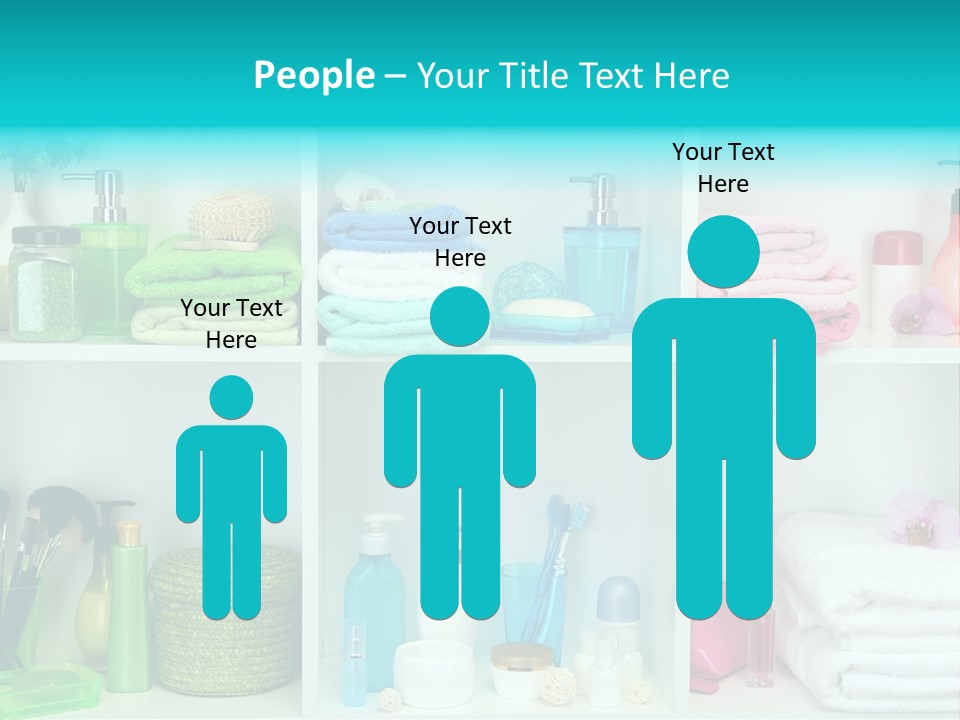 Spa Toiletries Accessory PowerPoint Template