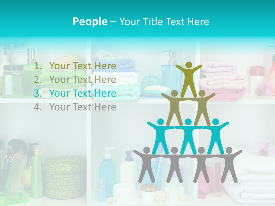 Spa Toiletries Accessory PowerPoint Template