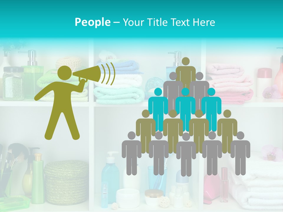 Spa Toiletries Accessory PowerPoint Template