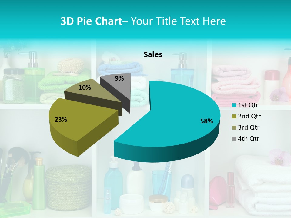 Spa Toiletries Accessory PowerPoint Template