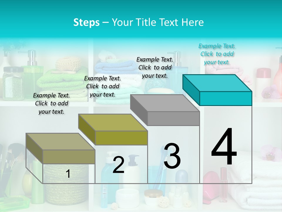 Spa Toiletries Accessory PowerPoint Template