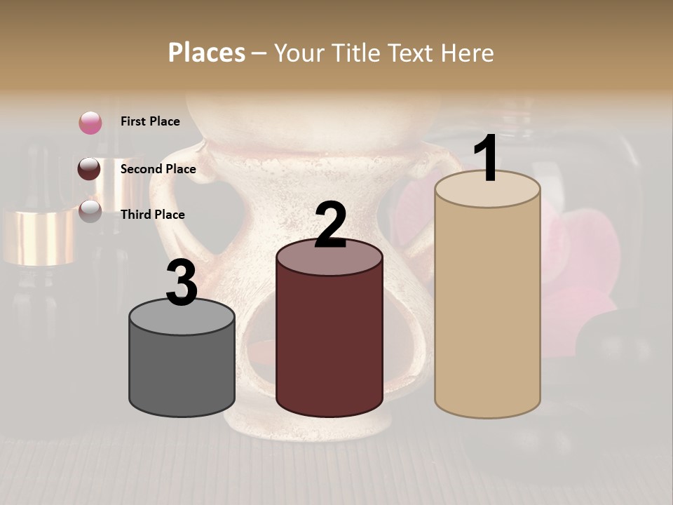 Nature Flame Pot PowerPoint Template