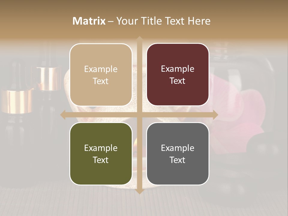 Nature Flame Pot PowerPoint Template