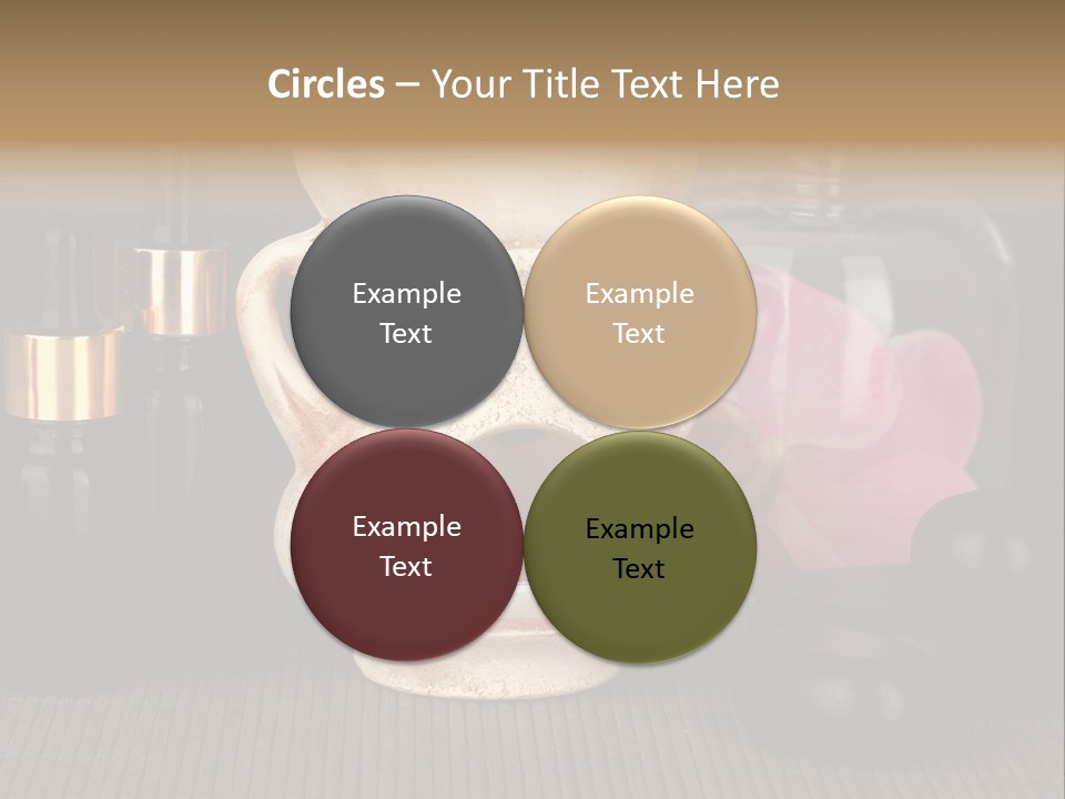 Nature Flame Pot PowerPoint Template