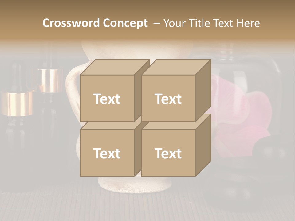 Nature Flame Pot PowerPoint Template