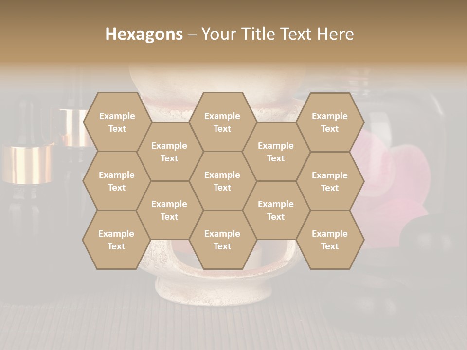 Nature Flame Pot PowerPoint Template