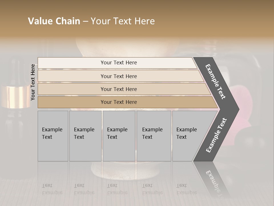 Nature Flame Pot PowerPoint Template