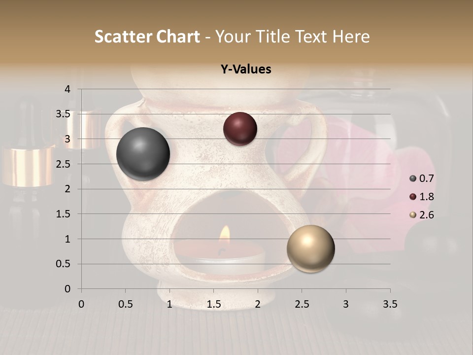 Nature Flame Pot PowerPoint Template