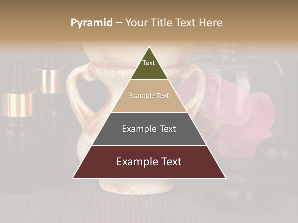 Nature Flame Pot PowerPoint Template