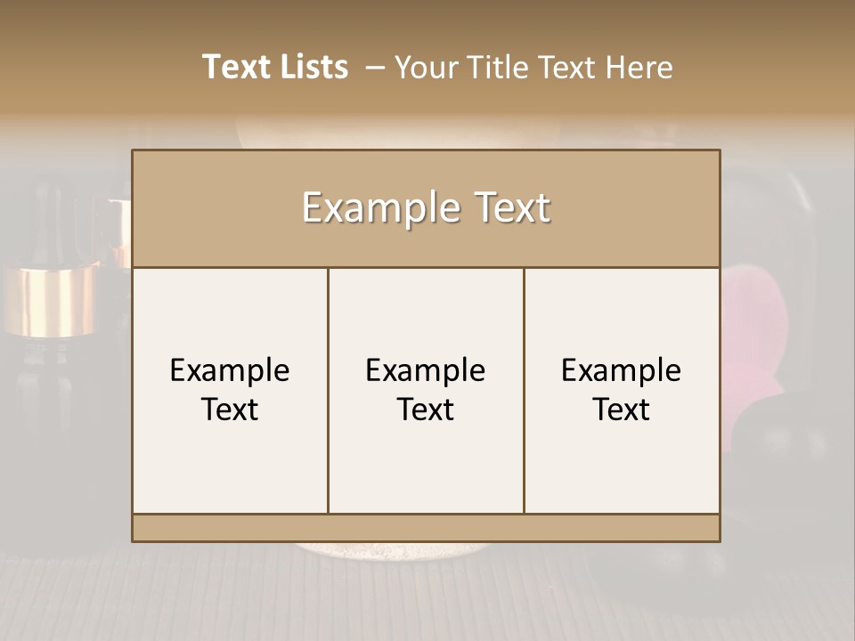 Nature Flame Pot PowerPoint Template
