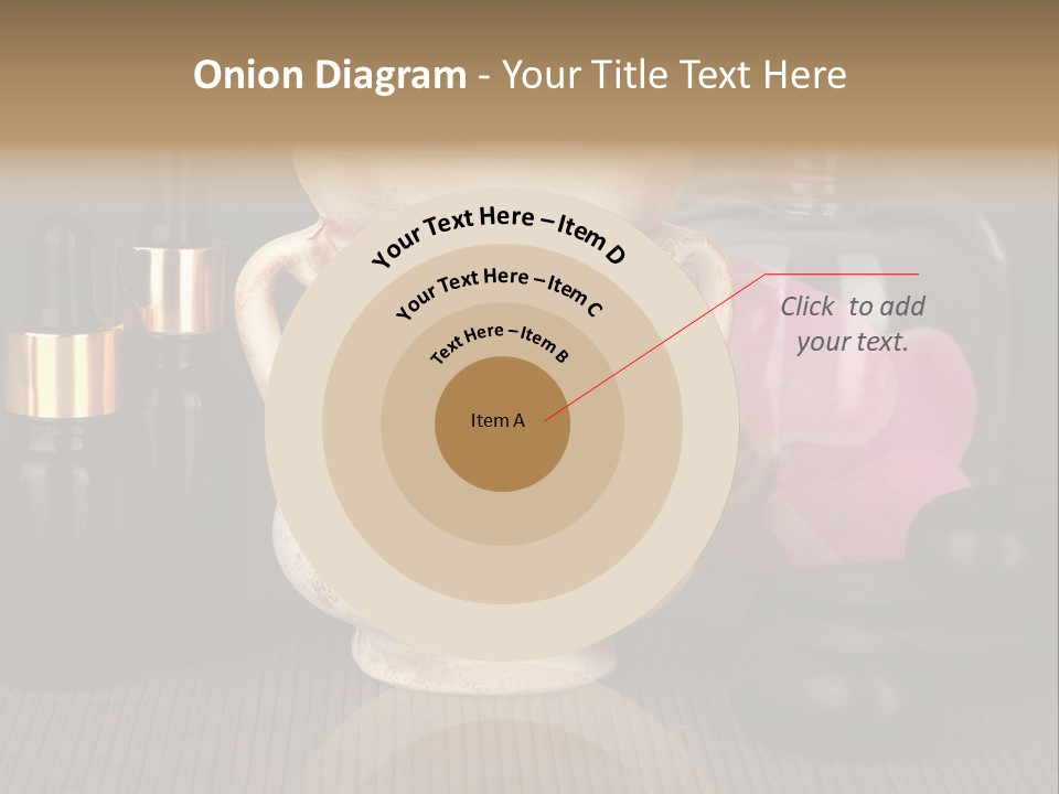 Nature Flame Pot PowerPoint Template