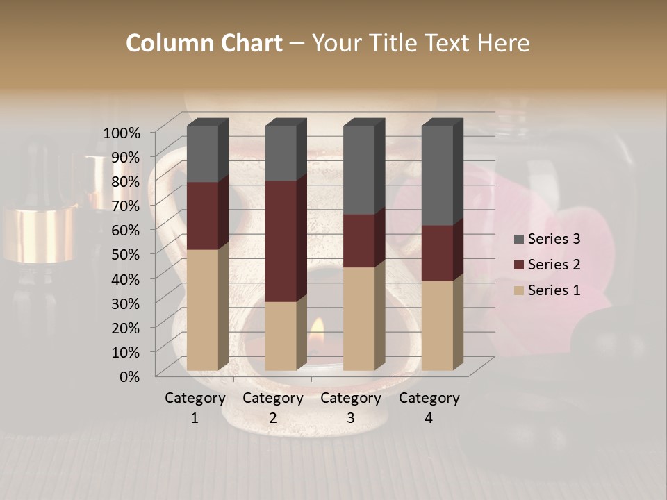 Nature Flame Pot PowerPoint Template